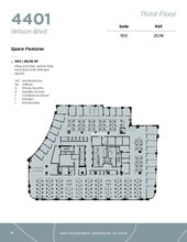 4401 Wilson Blvd, Arlington, VA for lease Floor Plan- Image 1 of 7