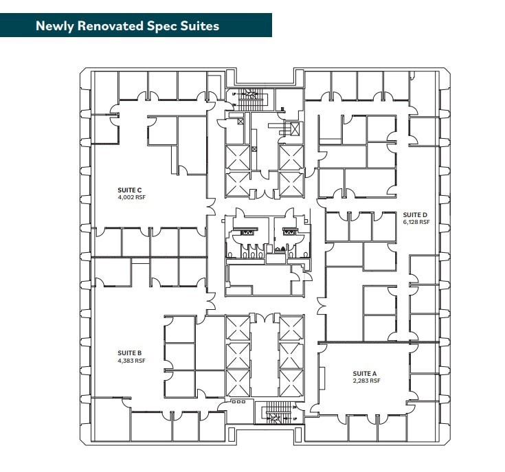 1950 Franklin St, Oakland, CA à louer Plan d’étage- Image 1 de 1