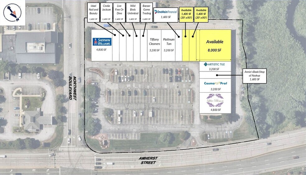 650 Amherst St, Nashua, NH à louer - Photo du bâtiment - Image 2 de 8