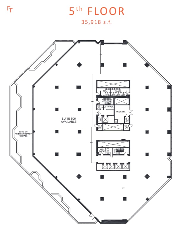 411 1st St SE, Calgary, AB à louer Plan d’étage- Image 1 de 1