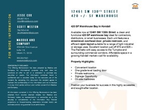 12461-12471 SW 130th St, Miami, FL for lease Interior Photo- Image 2 of 5