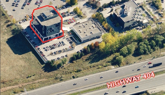 80 Tiverton Crt, Markham, ON for lease - Aerial - Image 1 of 2