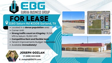 3110-3160 Saturn Rd, Garland, TX for lease Building Photo- Image 1 of 2