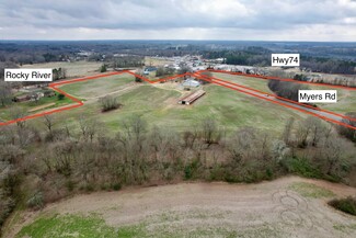 More details for Myers & Rocky River Rd, Monroe, NC - Land for Sale