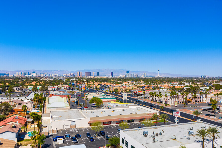 3565 E Flamingo Rd, Las Vegas, NV for lease - Aerial - Image 3 of 12