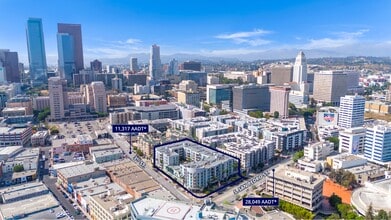 261-269 S San Pedro St, Los Angeles, CA - AERIAL map view