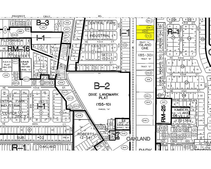 4351 NE 12th Ter, Oakland Park, FL à vendre - Plan cadastral - Image 3 de 63