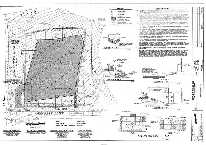 425 Orrcrest Dr, Reno, NV à vendre - Plan de site - Image 2 de 2