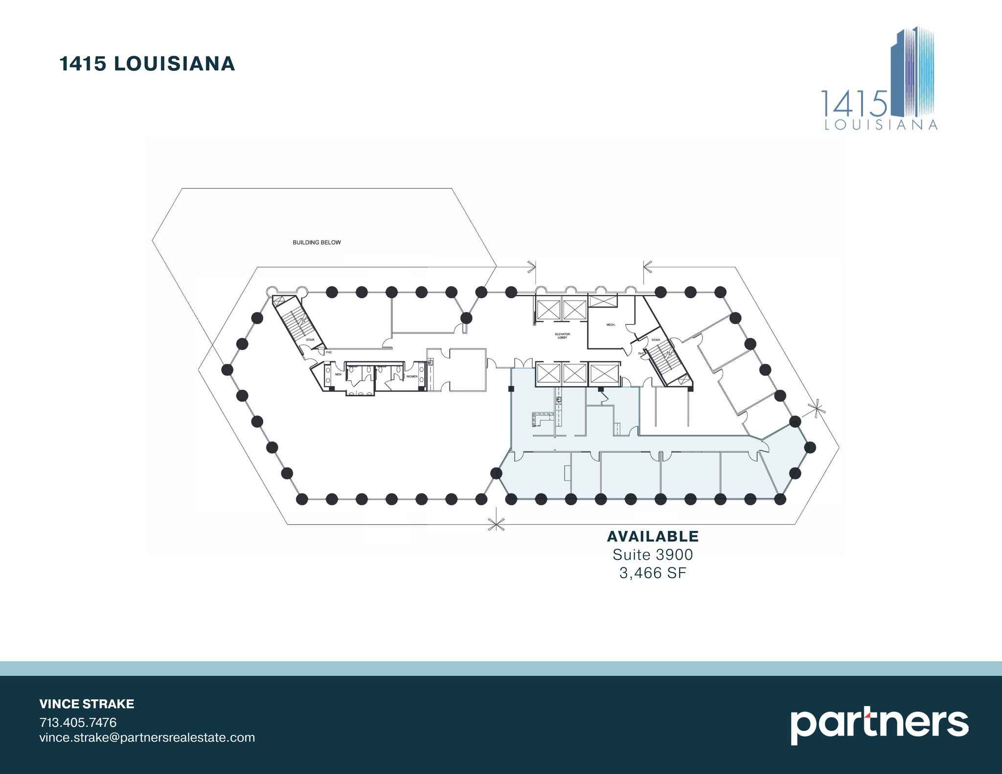 1415 Louisiana St, Houston, TX for lease Site Plan- Image 1 of 1