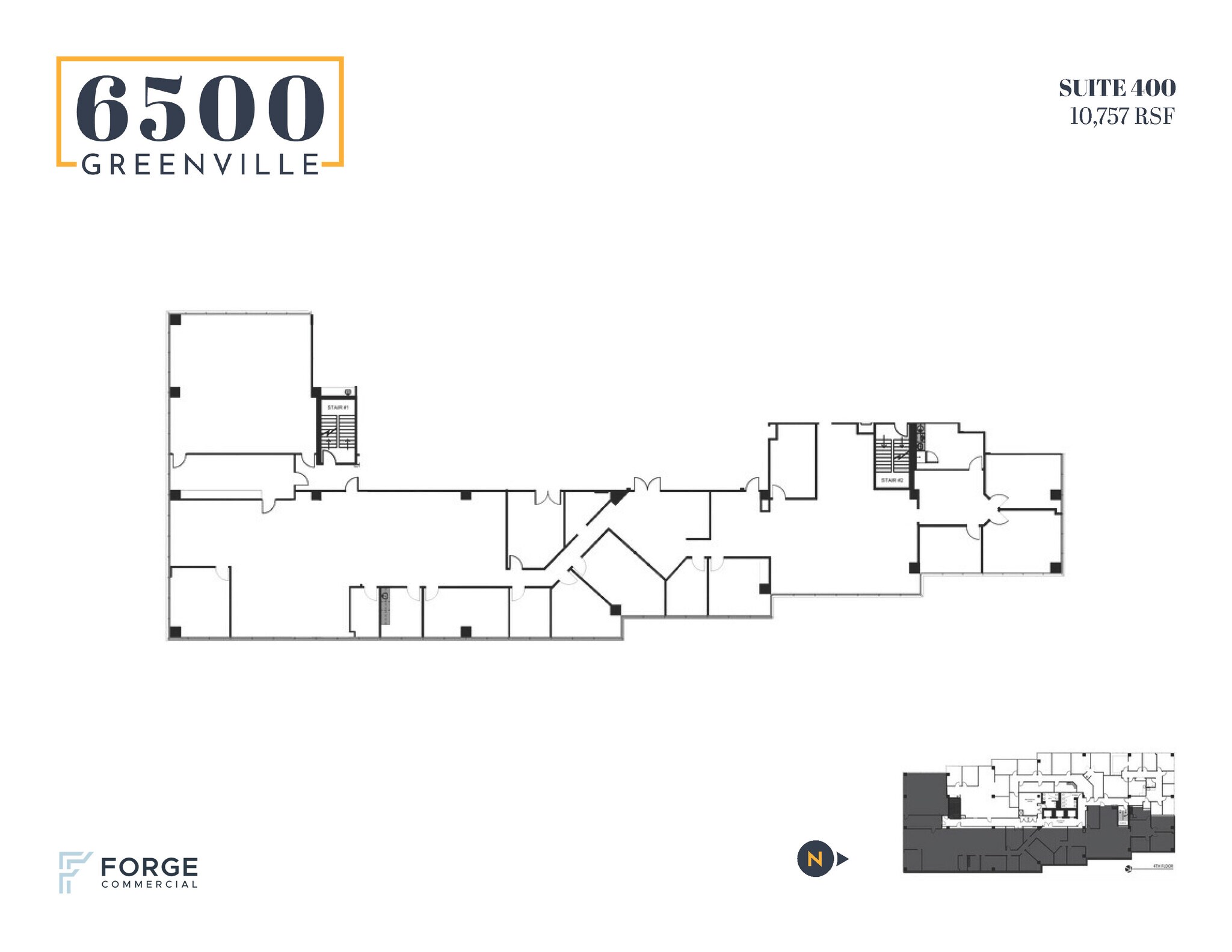 6500 Greenville Ave, Dallas, TX à louer Plan d’étage- Image 1 de 1