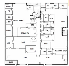 1360 O'Brien Dr, Menlo Park, CA for lease Floor Plan- Image 1 of 1