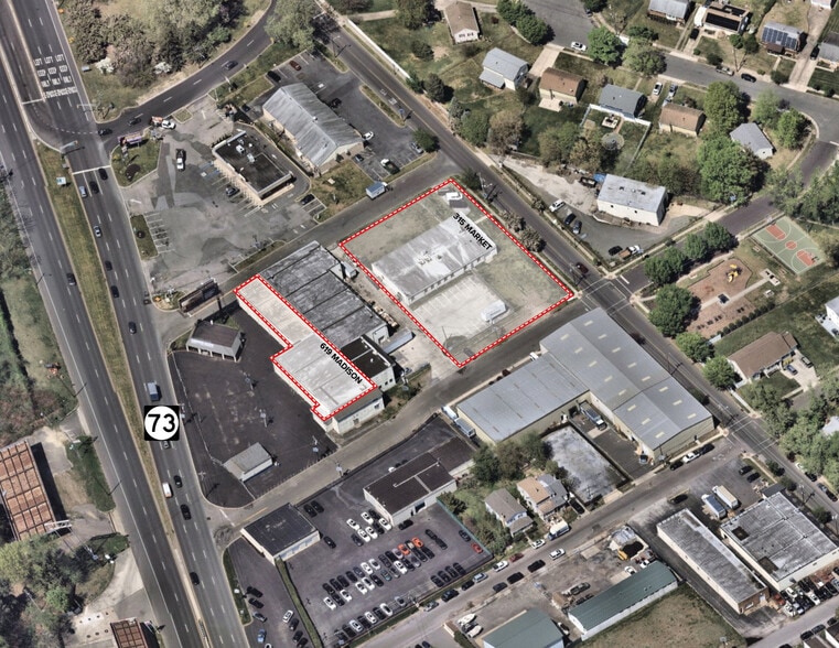 619 Madison St, Palmyra, NJ à louer - Aérien - Image 2 de 2