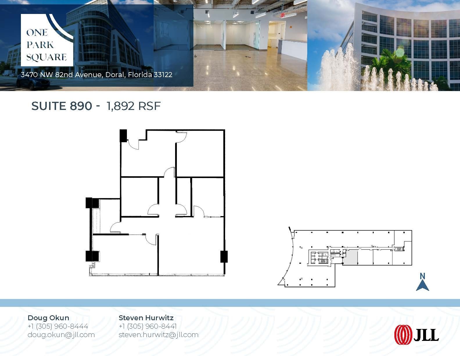 3470 NW 82nd Ave, Doral, FL for lease Floor Plan- Image 1 of 2