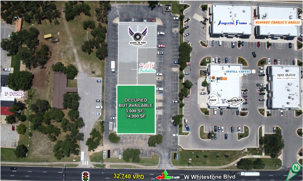 400 W Whitestone Blvd, Cedar Park, TX à louer - Photo du bâtiment - Image 2 de 7