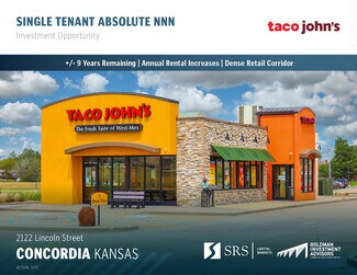 Plus de détails pour 2122 Lincoln St, Concordia, KS - Commerce de détail à vendre