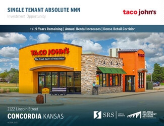 More details for 2122 Lincoln St, Concordia, KS - Retail for Sale