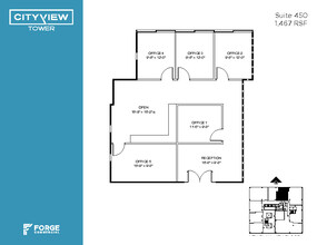 1255 W 15th St, Plano, TX for lease Floor Plan- Image 1 of 1