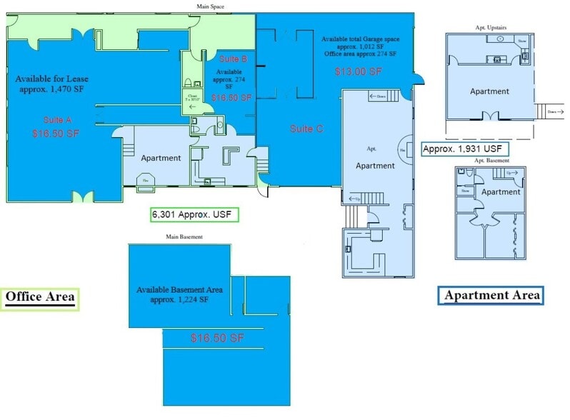 221 W Main St, Burley, ID for lease - Typical Floor Plan - Image 3 of 11