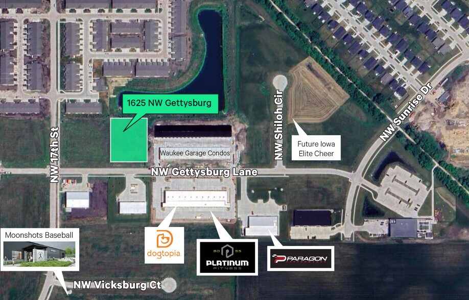 1625 NW Gettysburg Ln, Waukee, IA à vendre - Photo du bâtiment - Image 2 de 2