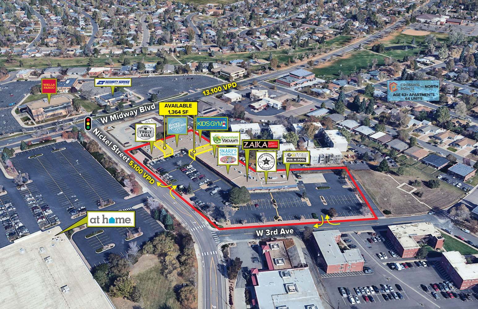 300 Nickel St, Broomfield, CO for lease Aerial- Image 1 of 2