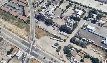 South Amos Street, San Bernardino, CA - Aerial map view