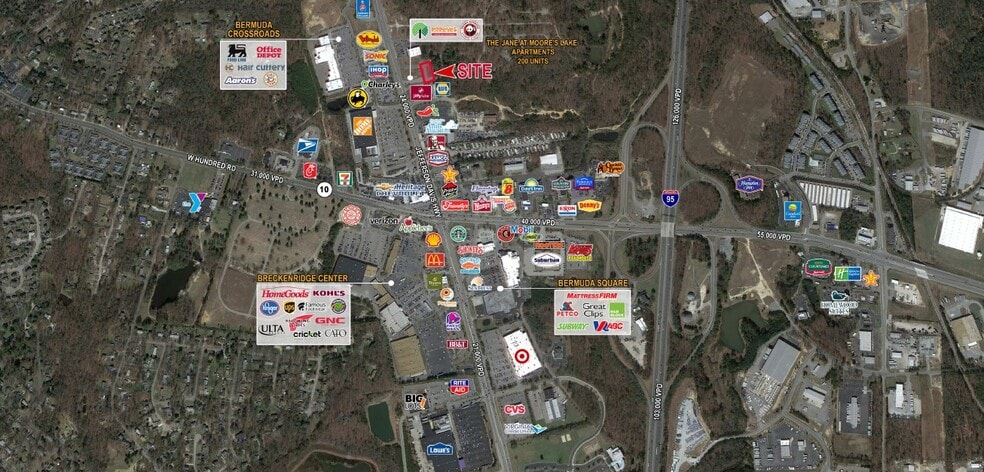 12141 Jefferson Davis Hwy, Chester, VA for sale - Building Photo - Image 1 of 3