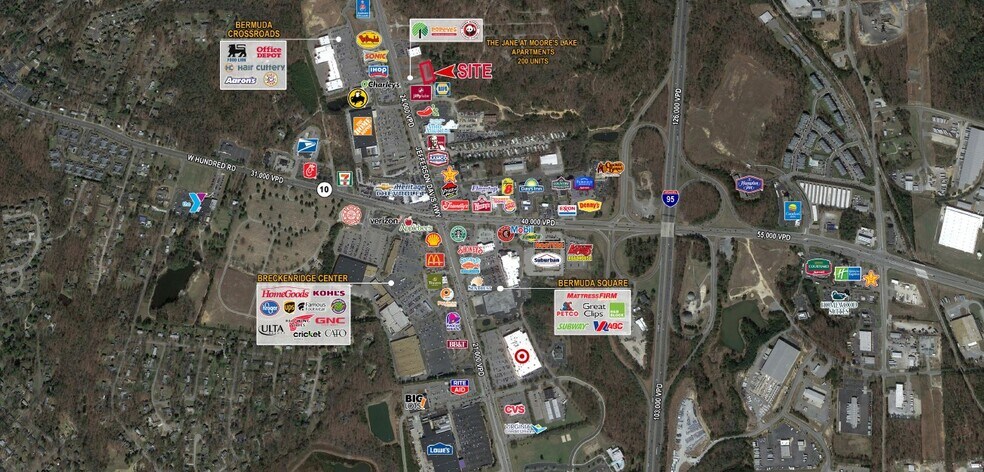 12141 Jefferson Davis Hwy, Chester, VA à vendre - Photo du bâtiment - Image 1 de 3