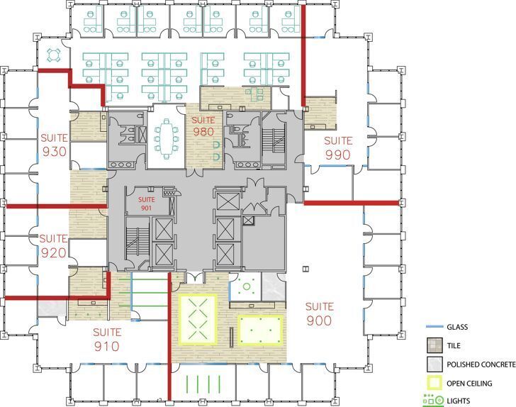 5 Park Plaza, Irvine, CA for lease Floor Plan- Image 1 of 1