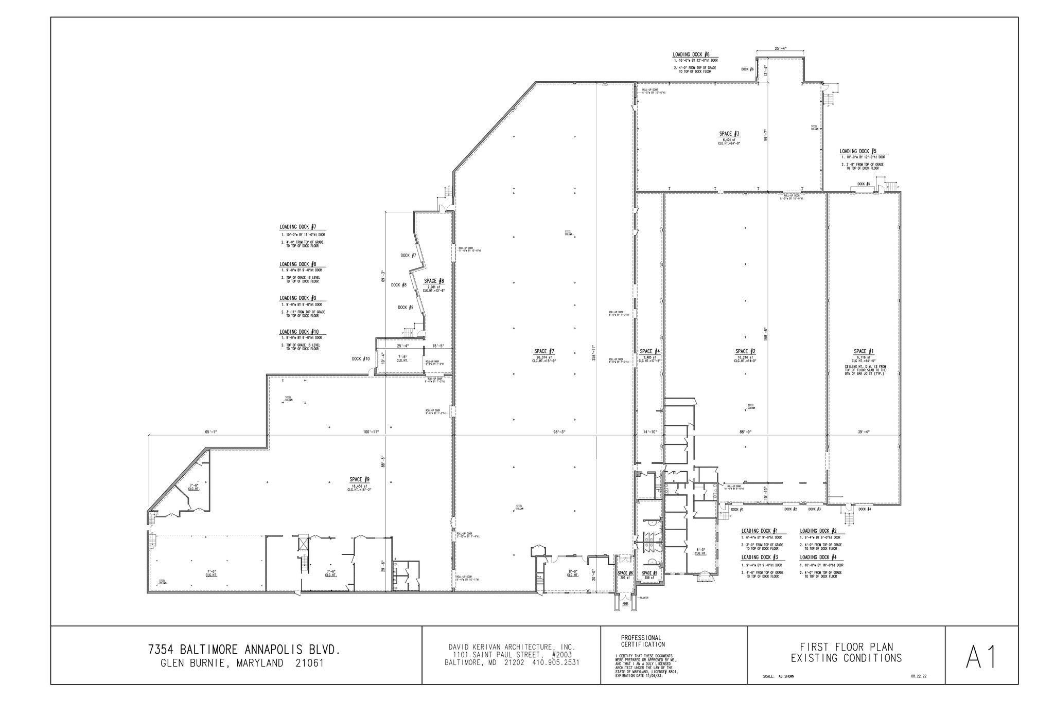 7354 Baltimore Annapolis Blvd, Glen Burnie, MD for lease Site Plan- Image 1 of 4