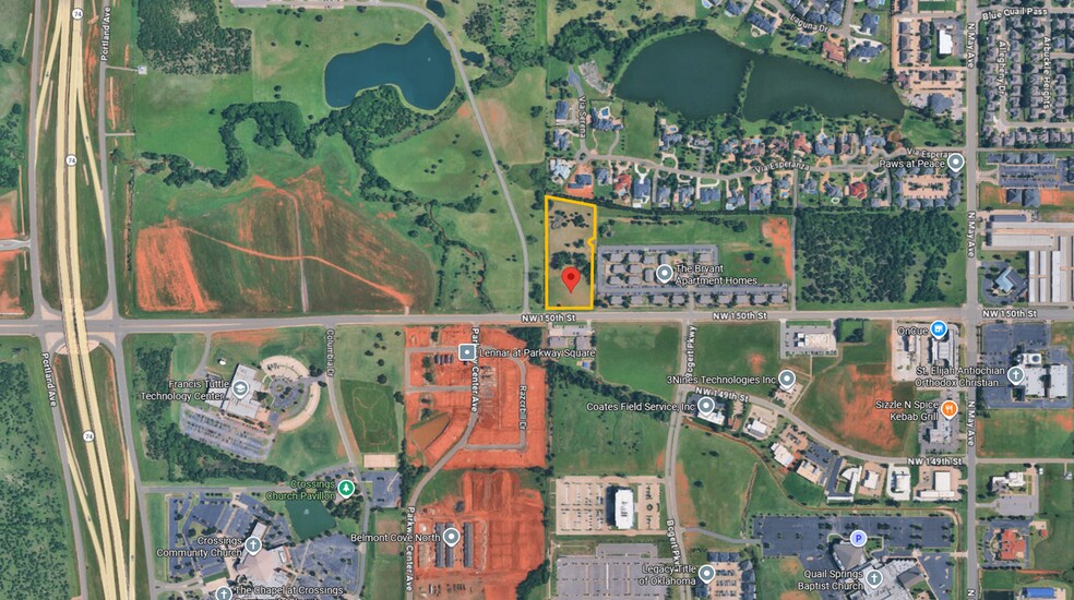 NW 150th St & May Ave, Oklahoma City, OK à vendre - Photo du bâtiment - Image 3 de 3