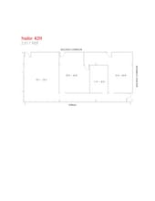 25200 Telegraph Rd, Southfield, MI à vendre Plan d’étage- Image 1 de 2