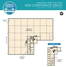 400 Corporate Dr, Blauvelt, NY à louer Plan d’étage- Image 1 de 1