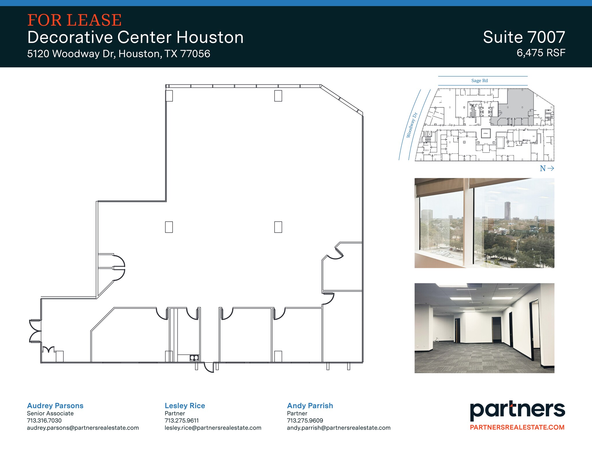 5120 Woodway Dr, Houston, TX for lease Site Plan- Image 1 of 1