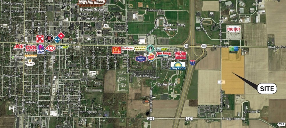 West Rd and Dunridge Rd, Bowling Green, OH à vendre - Photo du bâtiment - Image 3 de 5