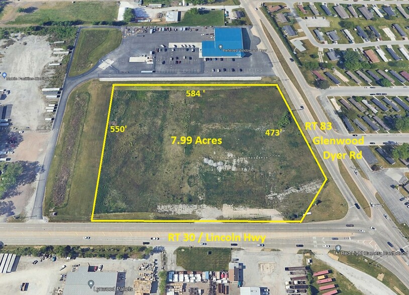 3350 Lincoln Hwy, Lynwood, IL à vendre - Plan de site - Image 2 de 2