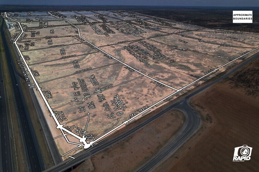 I 20 Service Rd, Coahoma, TX à vendre - Aérien - Image 3 de 16