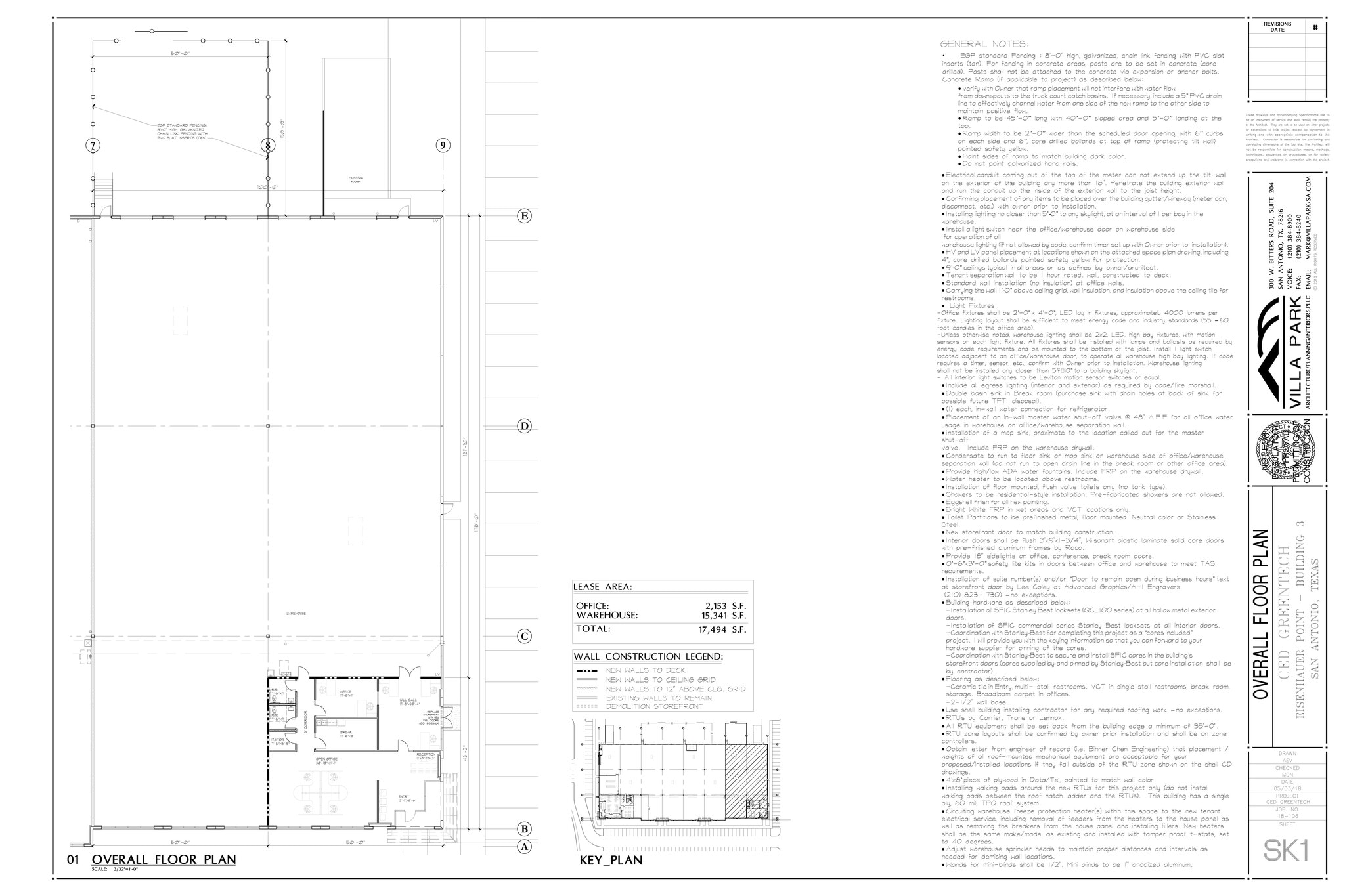 5035 Eisenhauer Rd, San Antonio, TX à louer Plan d’étage- Image 1 de 1