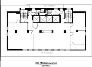 286 Madison Ave, New York, NY for lease Floor Plan- Image 1 of 1