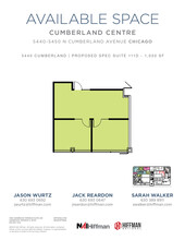 5440 N Cumberland Ave, Chicago, IL for lease Floor Plan- Image 1 of 11