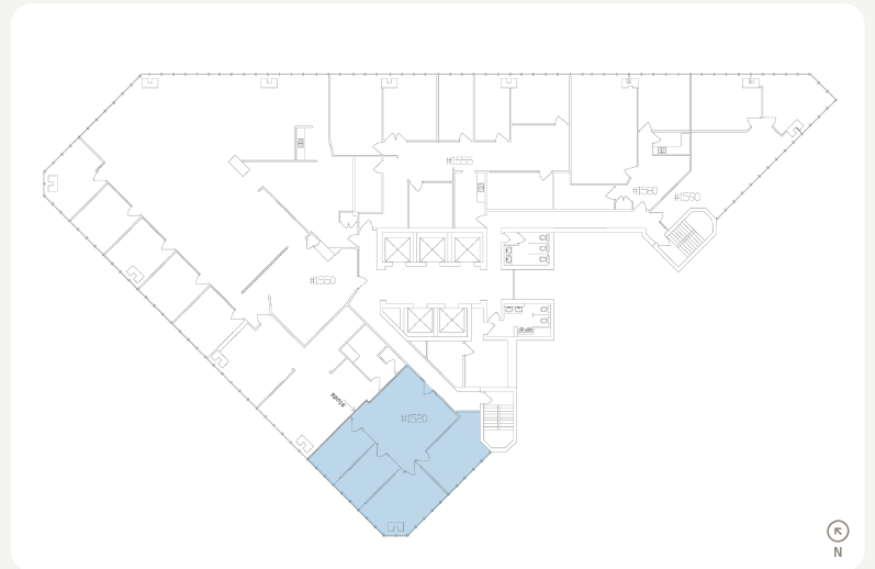 1500 W Georgia St, Vancouver, BC à louer Plan d’étage- Image 1 de 1