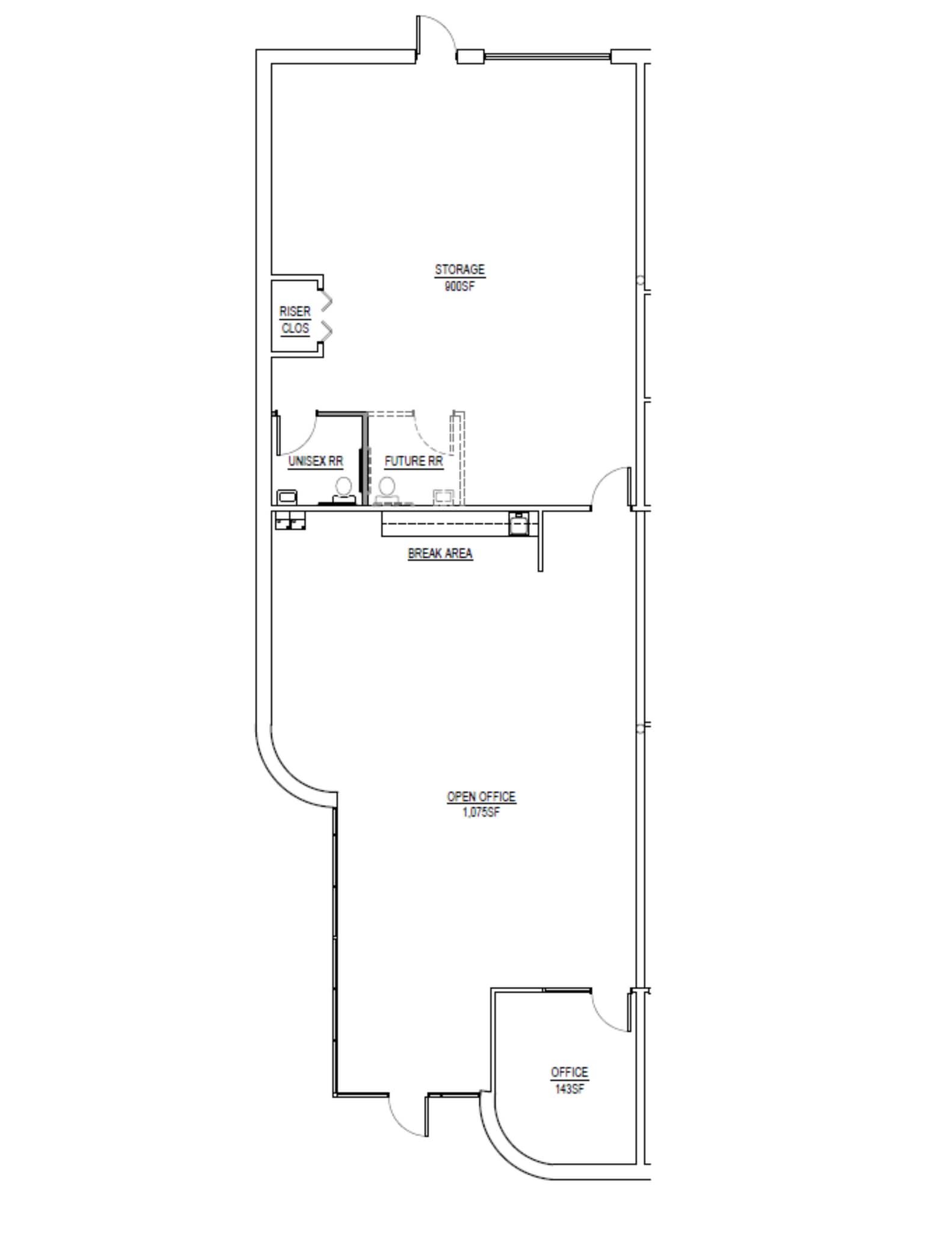6230 Regency Pky, Norcross, GA for lease Floor Plan- Image 1 of 1