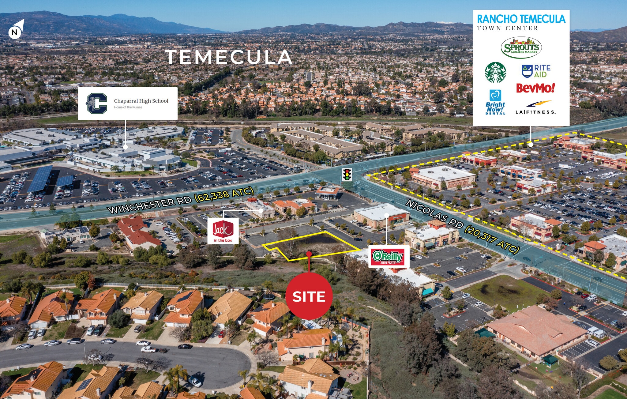 27247 Nicolas Rd, Temecula, CA à vendre Aérien- Image 1 de 7