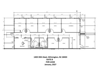 Plus de détails pour 1409 39th St, Wilmington, NC - Bureau à louer