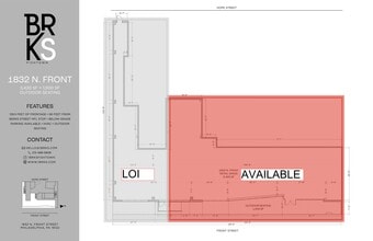 1813-1853 N Howard St, Philadelphia, PA for lease Site Plan- Image 1 of 2