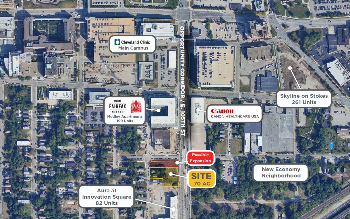 2220 105th st, Cleveland, OH à louer Photo du bâtiment- Image 1 de 3