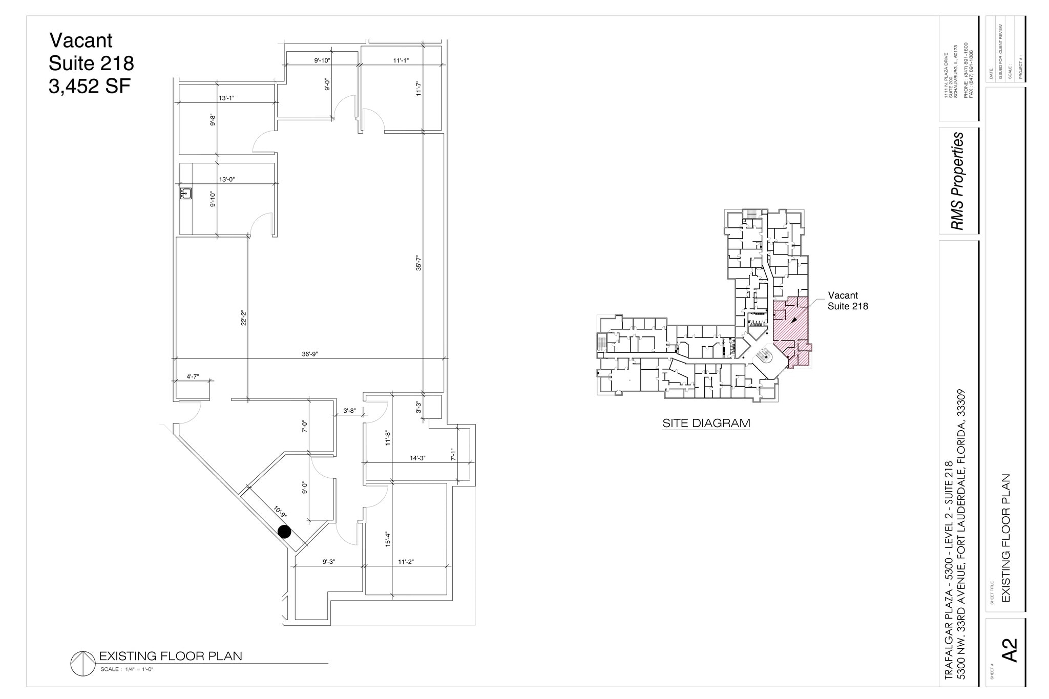 5300 NW 33rd Ave, Fort Lauderdale, FL à louer Plan de site- Image 1 de 1