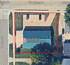 1007 Jerome Ave, Janesville, WI - Aérien  Vue de la carte