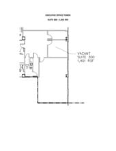 3500 N Causeway Blvd, Metairie, LA à louer Plan de site- Image 1 de 1