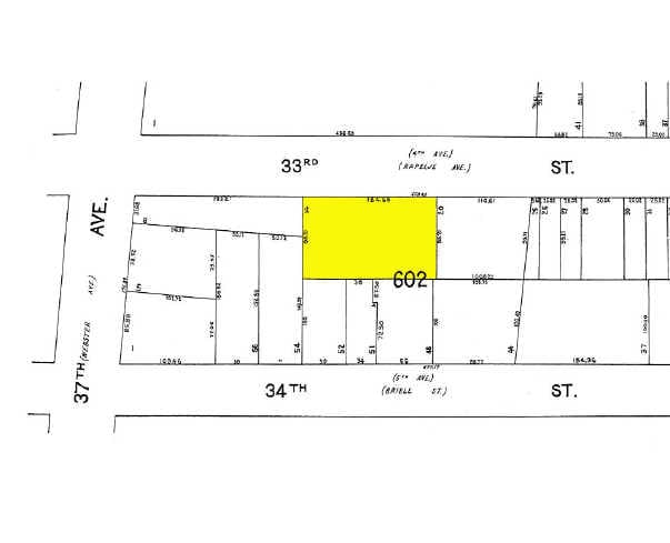36-31 33rd St, Long Island City, NY à louer - Plan cadastral - Image 2 de 2