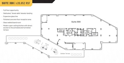 4301-4309 Hacienda Dr, Pleasanton, CA à louer Plan d  tage- Image 2 de 2